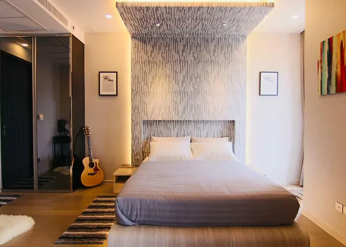 Luxurious & Romantic In The Heart Of Bkk. Mrt/bts! Apartamento *